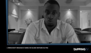 Blaise Matuidi a la Juventus : son touchant message de départ au PSG (Vidéo)