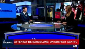 Attentats en Catalogne: un homme "semblant porter une ceinture explosive" abattu près de Barcelone