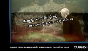 Donald Trump apparaît sur fond de cimetière dans une vidéo de propagande en Corée du Nord (vidéo)