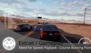 Extrait / Gameplay - Need for Speed: Payback - Course Burning Point en BMW M5 2018 !