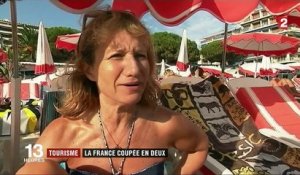 Tourisme : la France coupée en deux