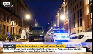 Bruxelles - L'attaque de 2 militaires ce soir dans le centre-ville considérée comme "terroriste" - L'homme a été "neutral