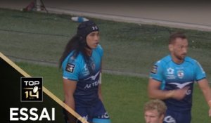 TOP 14 - Essai Joe TOMANE (MHR) - Montpellier - Agen - J1 - Saison 2017/2018