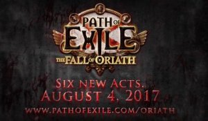 Path of Exile The Fall of Oriath Release Date Trailer