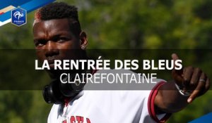 La rentrée des Bleus à Clairefontaine