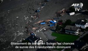 Suisse: les chances de survie des 8 randonneurs diminuent (2)