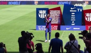 Barcelone: "Je ne suis pas là pour remplacer Neymar" (Dembélé)