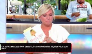 Mireille Darc décédée : Bernard Montiel ému et inquiet pour son mari (Vidéo)