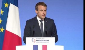 Macron : "La lutte contre le terrorisme islamiste est la priorité de notre politique étrangère"