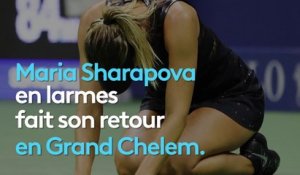 Sharapova, retour gagnant