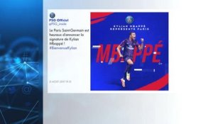 Mercato - Mbappé au PSG : c'est officiel !