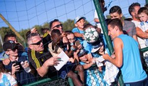 L'entraînement d'hier vu par les supporters