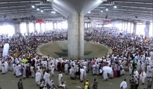 Arabie: rituel de la lapidation au hajj