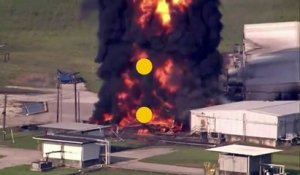 Tempête Harvey : nouvel incendie dans une usine de produits chimiques près de Houston