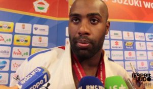 CM Budapest 2017 - Teddy Riner : "J'aurais voulu être plus judo"