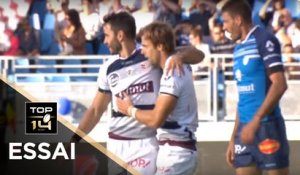 TOP 14 - Essai Yann LESGOURGUES (UBB) - Castres - Bordeaux-Bègles - J2 - Saison 2017/2018