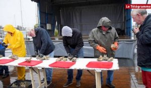 Paimpol. La Fête de l'huître quelque peu noyée tient bon la marée !