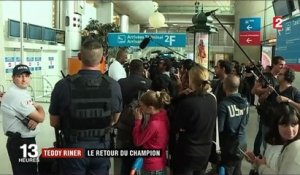 Judo : retour en France sous les acclamations pour Teddy Riner