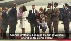 GB: le prince William et Kate attendent un troisième enfant