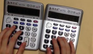 Une reproduction de Despacito avec 2 calculatrice chinoise !