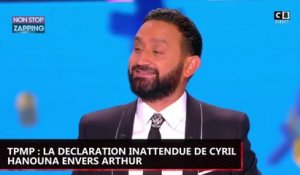 Cyril Hanouna – TPMP : Fâché avec Arthur, il lui fait une déclaration inattendue (Vidéo)