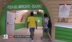 Italie : un métro piétonnier