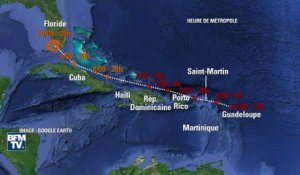 Ouragan Irma: ce qu’il va se passer dans les prochaines heures dans les Antilles françaises