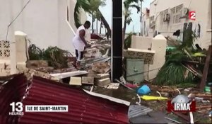 Ouragan Irma : scènes de chaos à Saint-Martin