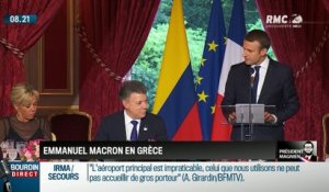 Président Magnien ! : Emmanuel Macron en Grèce - 08/09