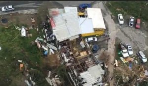 Après Irma : un paysage de désolation sur l'île de Saint Thomas