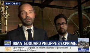 Ouragan Irma: Edouard Philippe salue "une solidarité exceptionnelle, à la hauteur de l'événement"