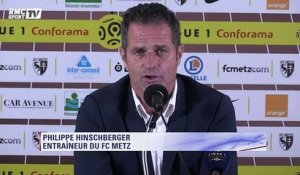 Metz-PSG (1-5) – Hinschberger : "Avant le carton rouge, on était à 1-1"