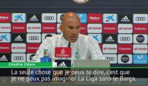 SOCIAL: Zidane: "Je ne peux pas imaginer La Liga sans le Barça"