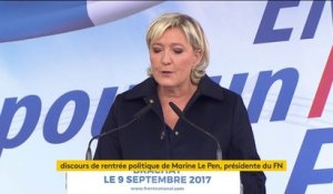 #FN #Brachay Marine Le Pen annonce une "nouvelle organisation" qui portera "un nouveau nom"