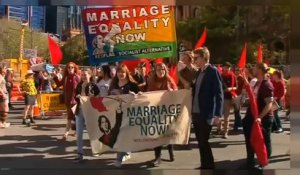 L'Australie manifeste pour le mariage gay