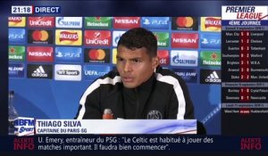 Ligue des champions – T. Silva : "Le PSG, favori ? Je ne sais pas encore"