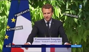 Emmanuel Macron : les mots chocs