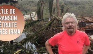 Richard Branson s'est caché dans sa cave pendant Irma