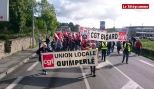 Code du travail. Plus de 500 manifestants à Quimperlé