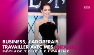 Angelina Jolie rêve de tourner un film avec ses enfants