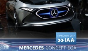 Mercedes Concept EQA en direct du Salon de Francfort 2017
