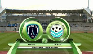 J7 Paris FC 2-0 Tours FC | Résumé vidéo | 2017-2018