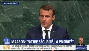 Selon Emmanuel Macron dénoncer l'accord nucléaire iranien "serait une lourde erreur"