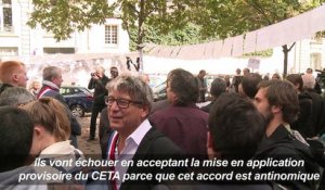 Insoumis, communistes et Attac réunis contre le CETA
