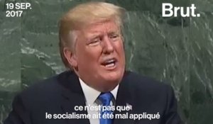 Le problème avec le socialisme au Venezuela selon Donald Trump