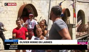 Olivier Minne au bord des larmes ce matin en direct sur le plateau de "Morandini Live" - Regardez