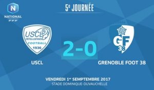 USCL 2 - 0 Grenoble (J5 S17/18)