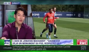 Jonatan MacHardy : "Cavani est un monument du PSG, respectez-le !"