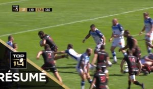 TOP 14 - Résumé Lyon-Castres: 31-12 - J5 - Saison 2017/2018