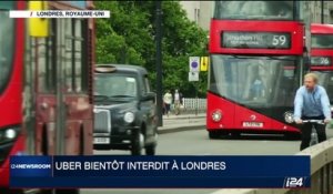 Uber bientôt interdit à Londres
